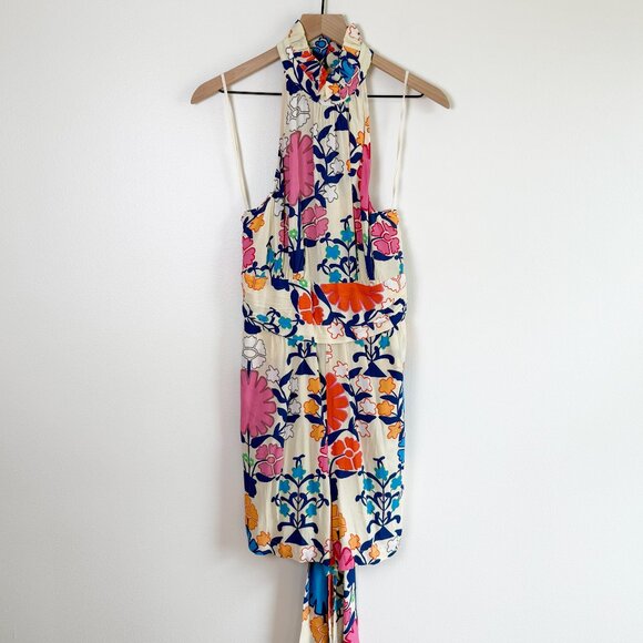 Anthropologie Plenty by Tracy Reese Ruffled Floral Romper Size Medium - Picture 5 of 14
